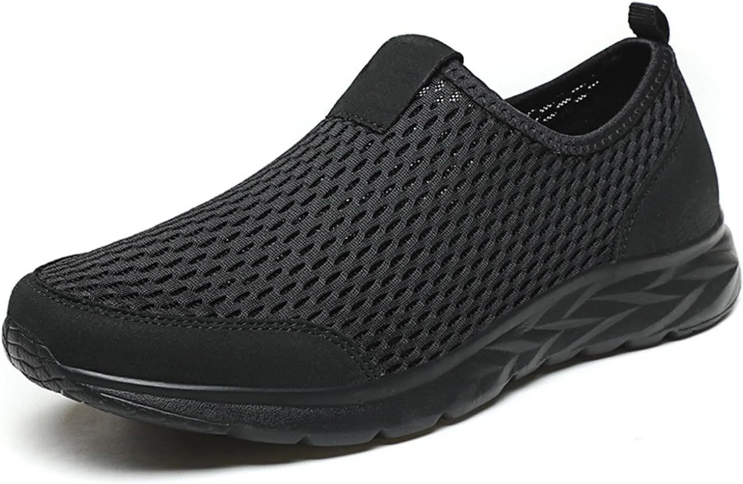 2025 New Walking Shoes for Women Men Hands Free Slip On Running Sneakers,Lightweight No Lace Soft Sole Breathable Sneakers Outdoor Fashion Simple Tennis Shoes with Arch Support