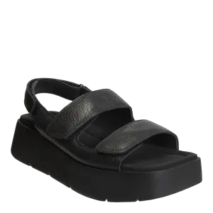 ASSIMILATE in BLACK Platform Sandals