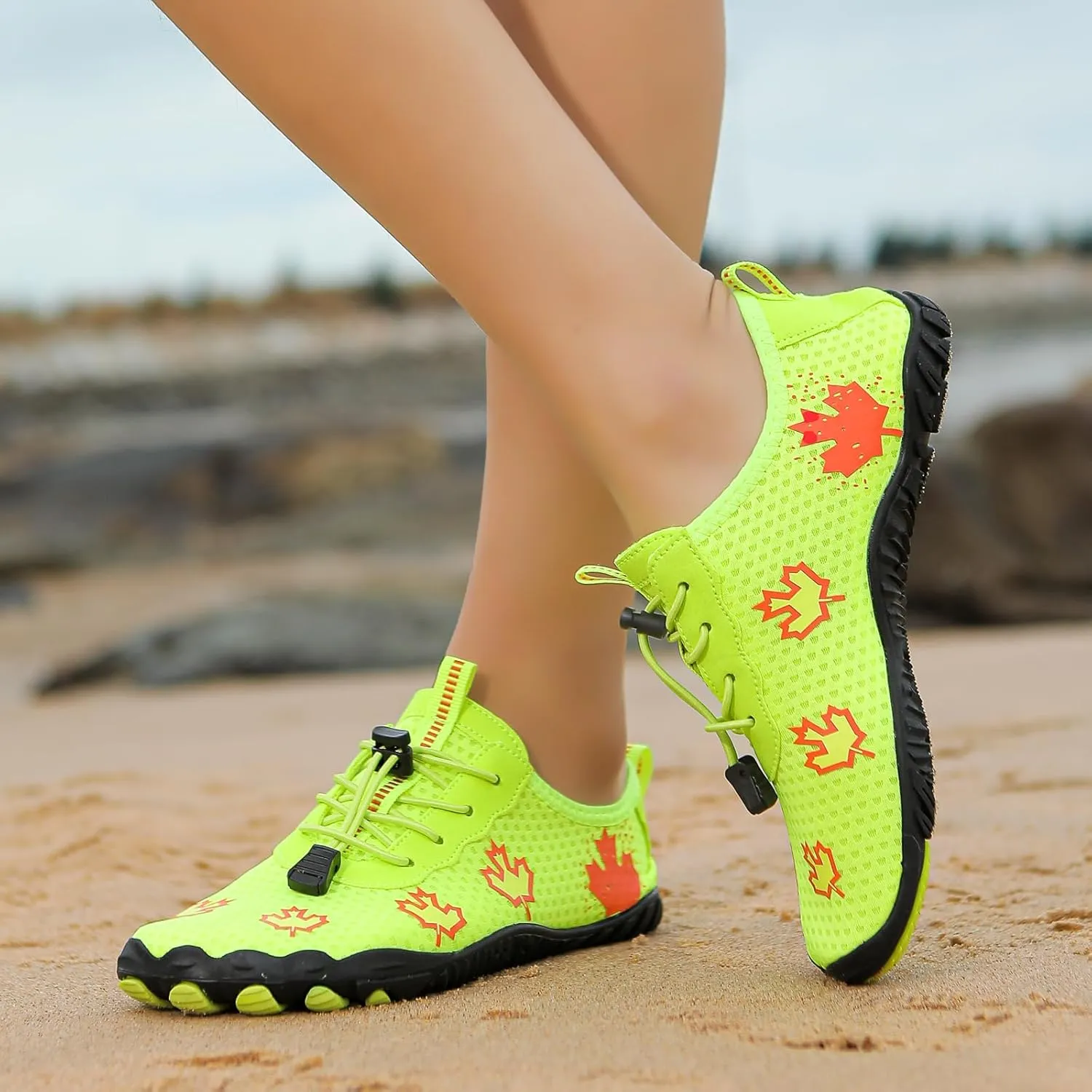 Athletic Hiking Barefoot Shoes Unisex Healthy & Non-Slip Wide Toe Quick Dry Water Shoes Lightweight Walking Running Daily Wear for Women Beach Travel
