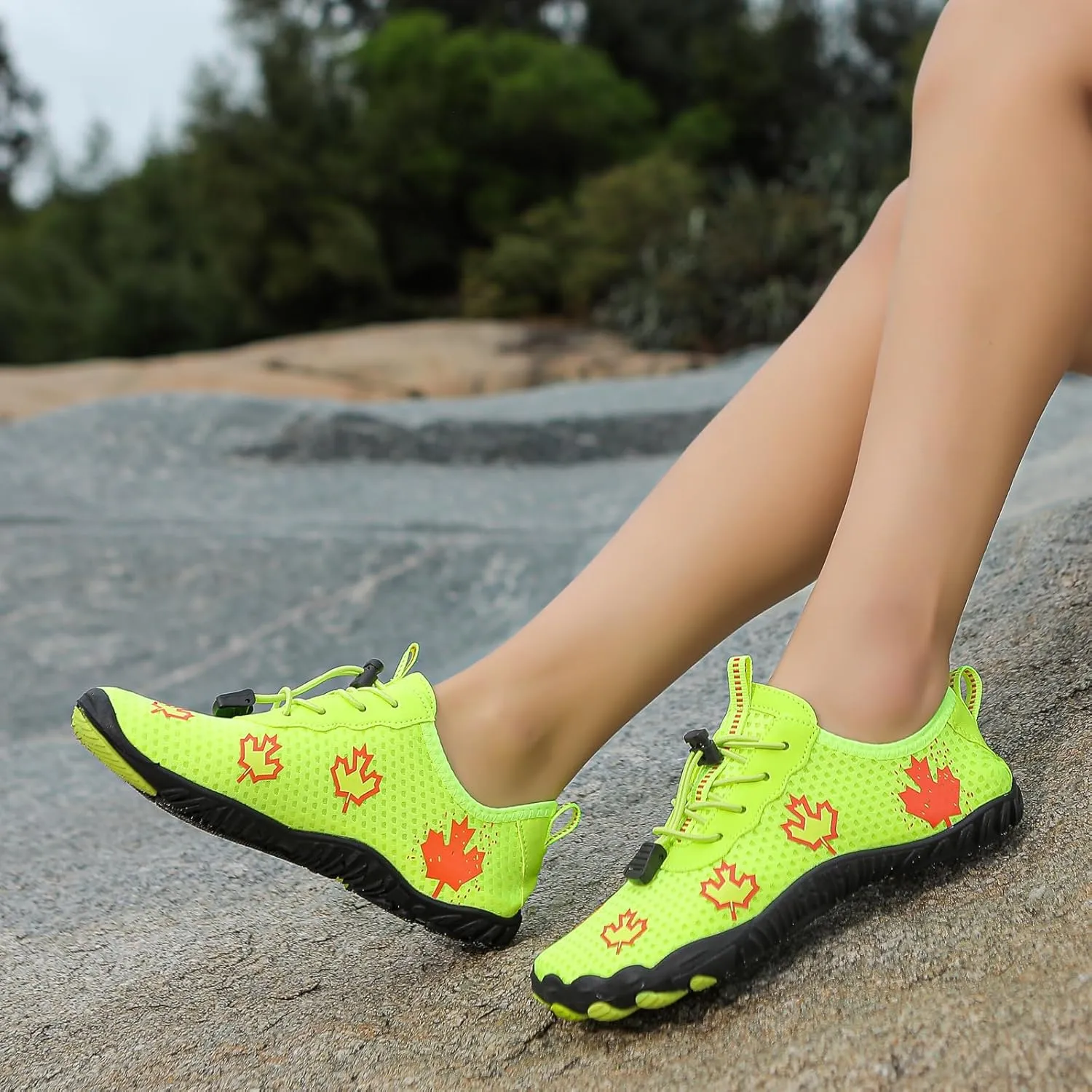 Athletic Hiking Barefoot Shoes Unisex Healthy & Non-Slip Wide Toe Quick Dry Water Shoes Lightweight Walking Running Daily Wear for Women Beach Travel