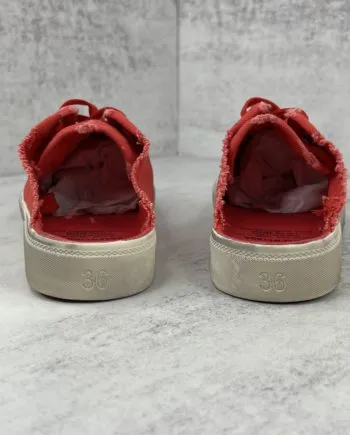 BA Paris Trainers Mule Red For Men