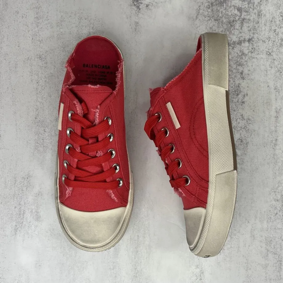 BA Paris Trainers Mule Red For Men