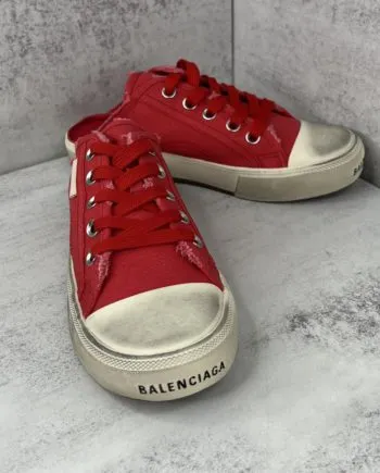 BA Paris Trainers Mule Red For Men