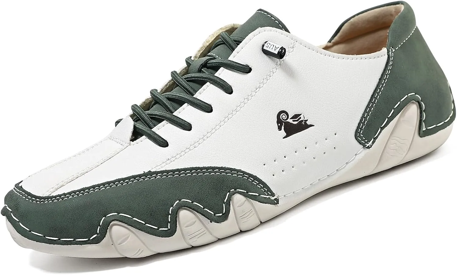 Boxpopla Italian Handmade Beck Low Shoes for Men's & Women's Light Walking Slip on Barefoot Casual Shoes Non-Slip Breathable Fashion Sneakers for Unisex Hiking & Driving