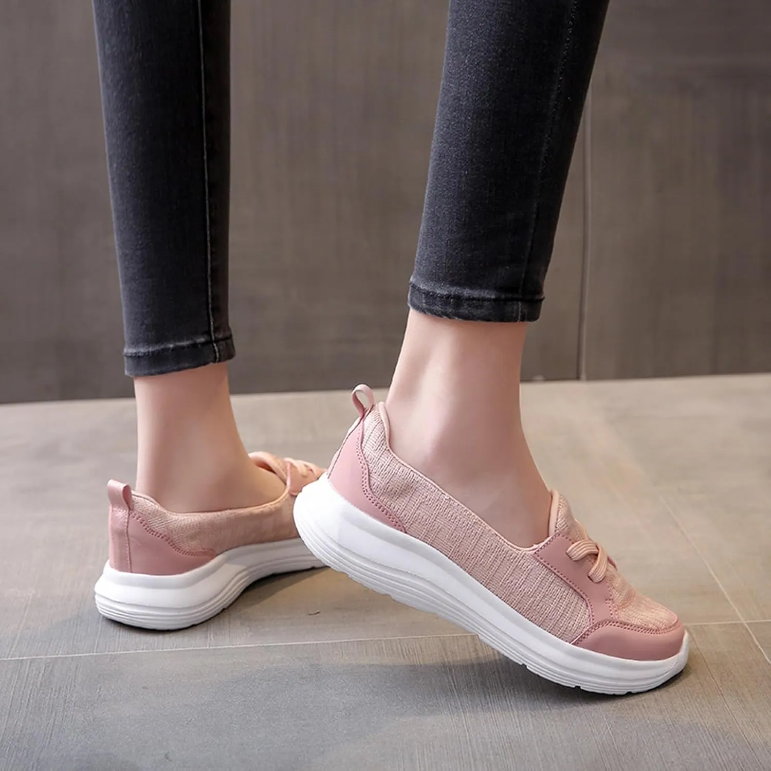 Cathalem Orthopedic Shoes for Women, 2024 New Orthopedic Women's Breathable Slip On Arch Support Non-Slip Shoes