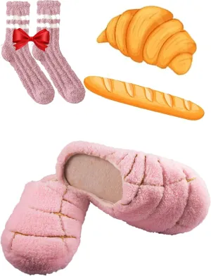 Concha Slippers, Concha Slippers for Women, Concha Pantuflas, Pan Dulce Slippers, Mexican Concha Slippers for Women Men