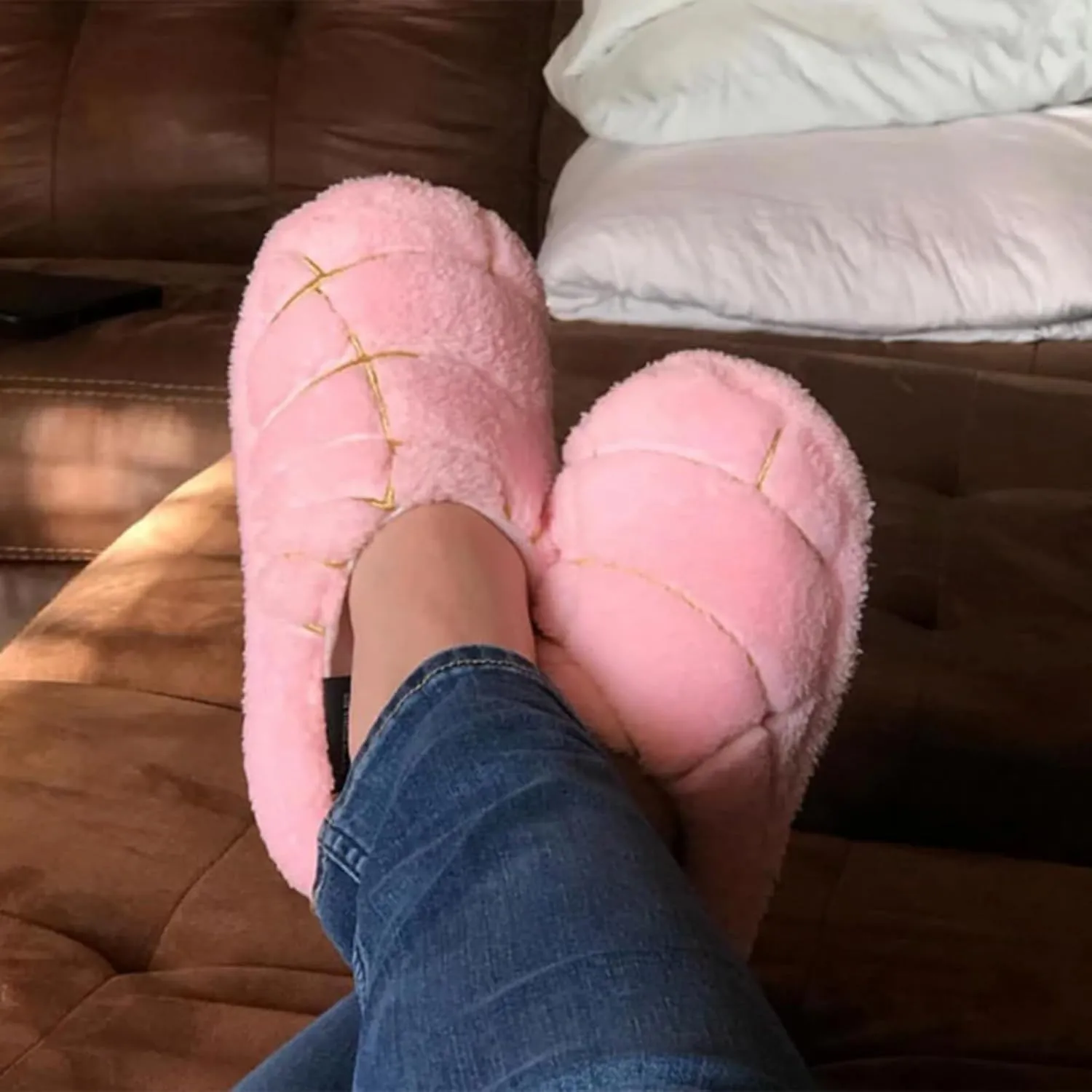 Concha Slippers, Concha Slippers for Women, Concha Pantuflas, Pan Dulce Slippers, Mexican Concha Slippers for Women Men