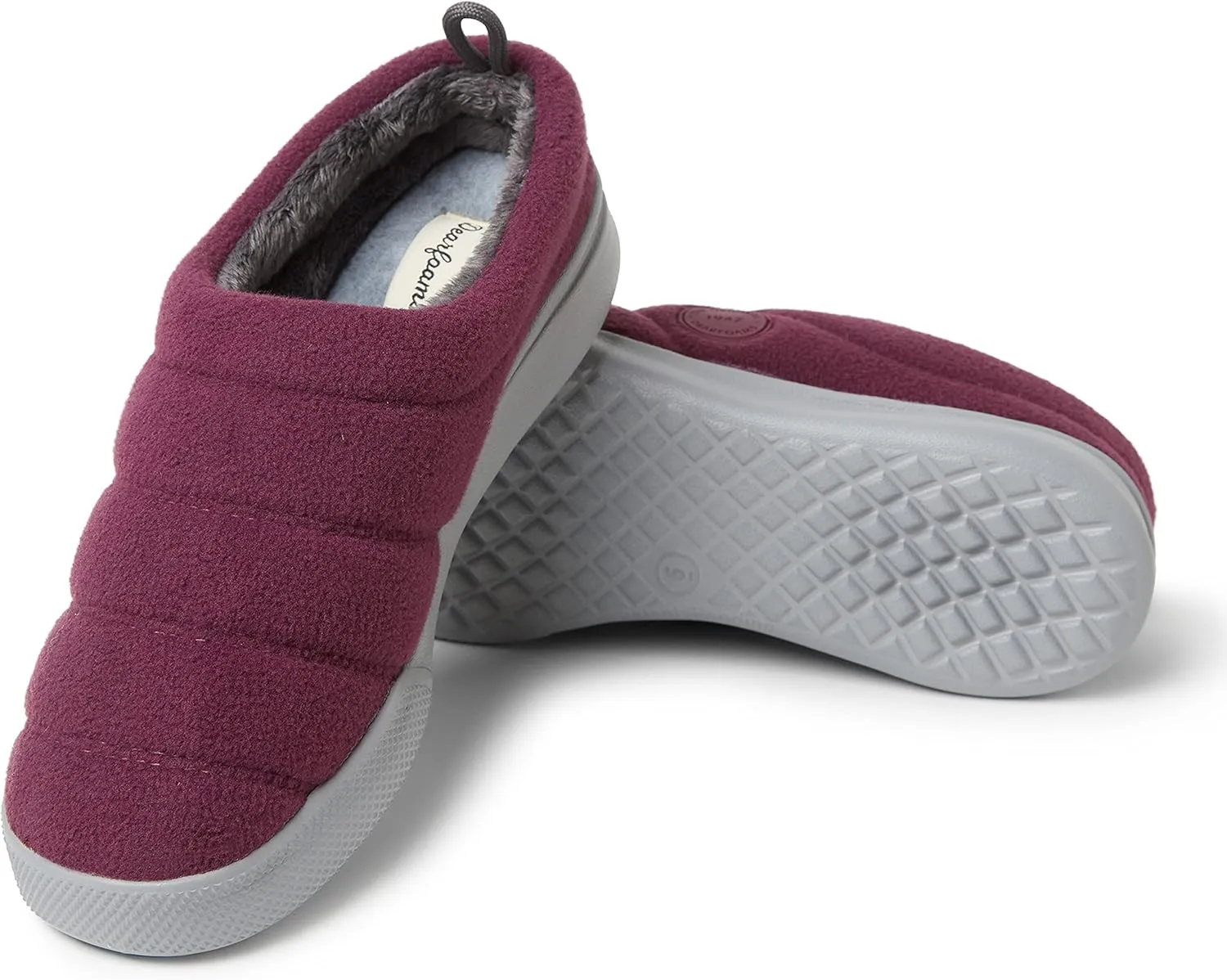 Dearfoams Women's Kendra Sport Lounge Memory Foam Clog Slipper