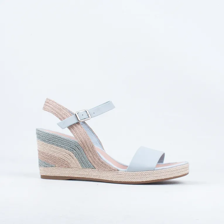 DJANGO & JULIETTE (LN) "Perols" Leather wedge sandal! 39