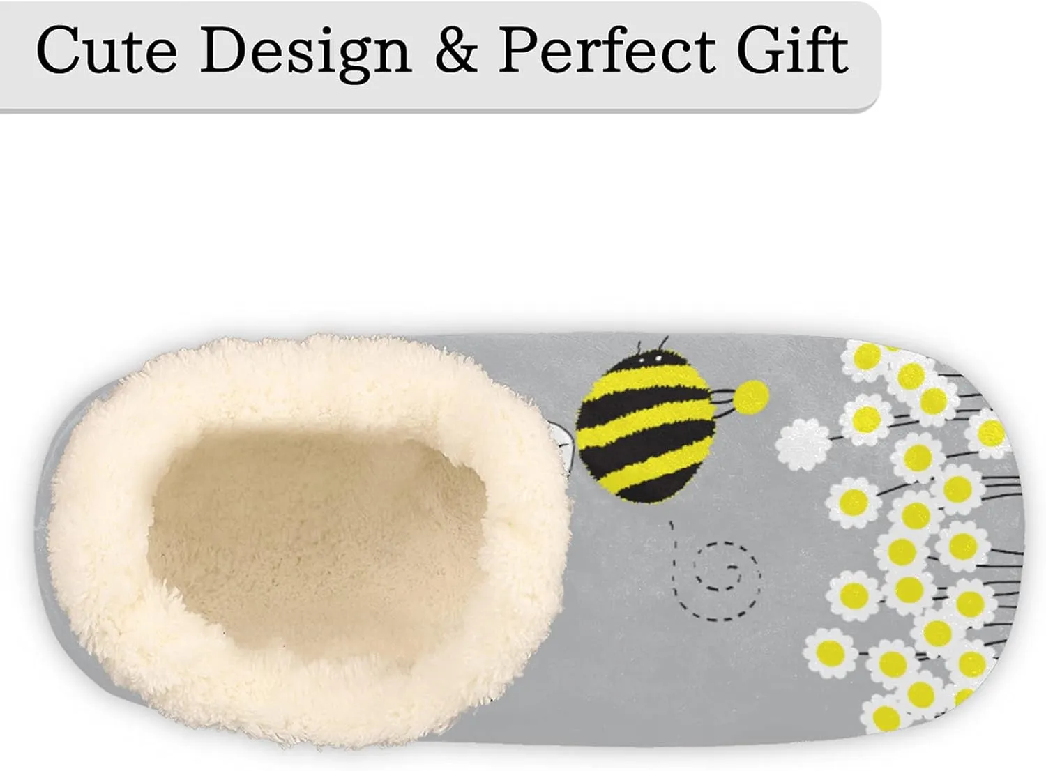 Fuzzy Memory Foam Slippers - Women's & Men's Anti-Skid Indoor/Outdoor Home Shoes