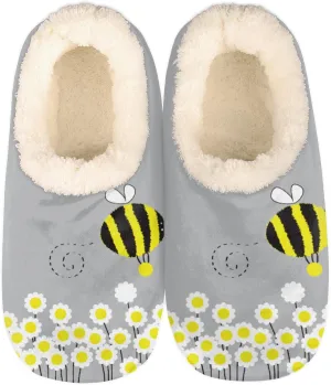 Fuzzy Memory Foam Slippers - Women's & Men's Anti-Skid Indoor/Outdoor Home Shoes
