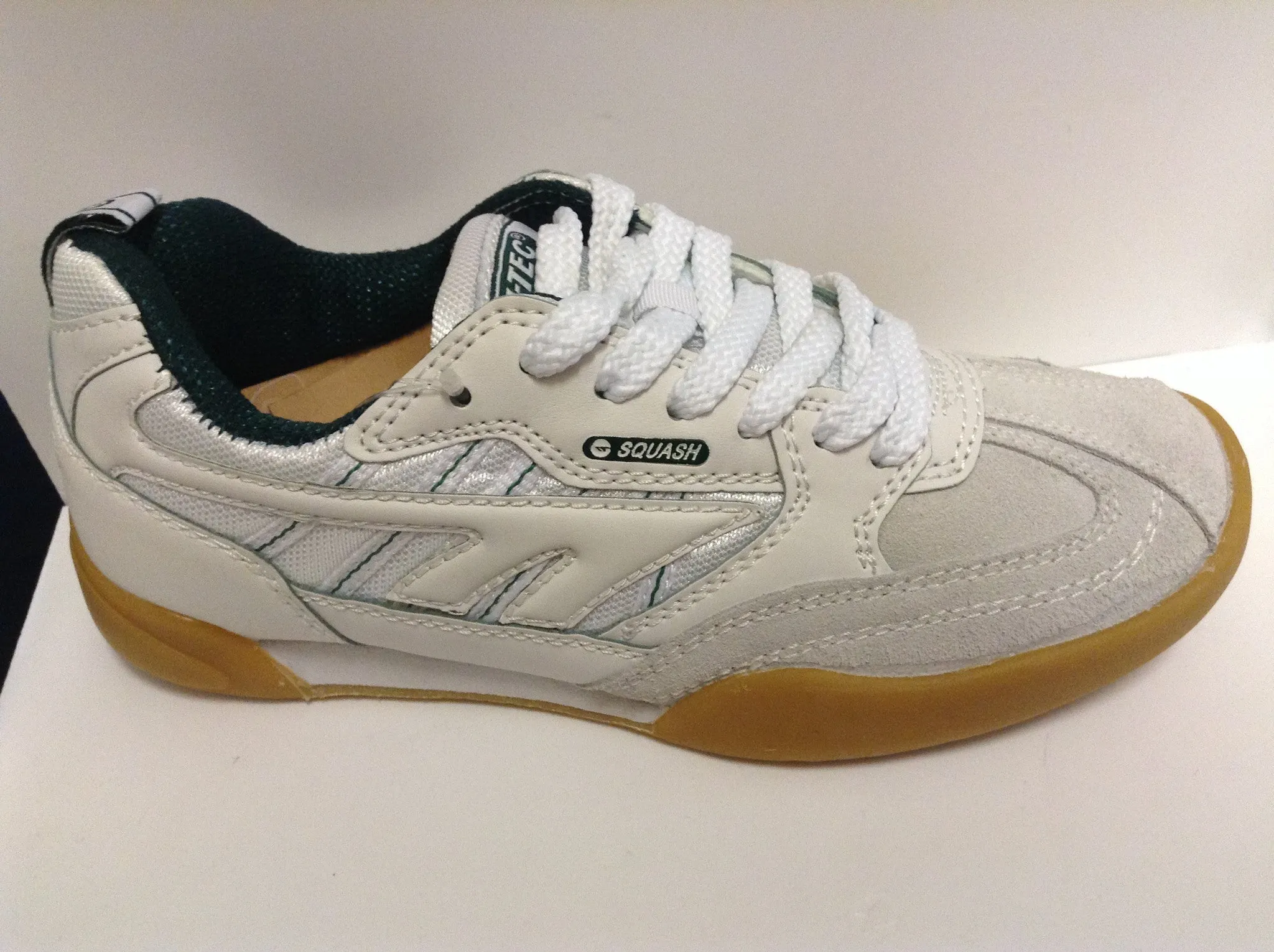 Hi-Tec Squash Classic (white and green) mens