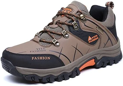 Hiking Boots Mens Winter Boots Snow Shoes Casual Lightweight Waterproof Snow Boots All-Terrain Breathable Outdoor Ankle Boots Trekking Hiking Shoes hiking boots men hiking boots