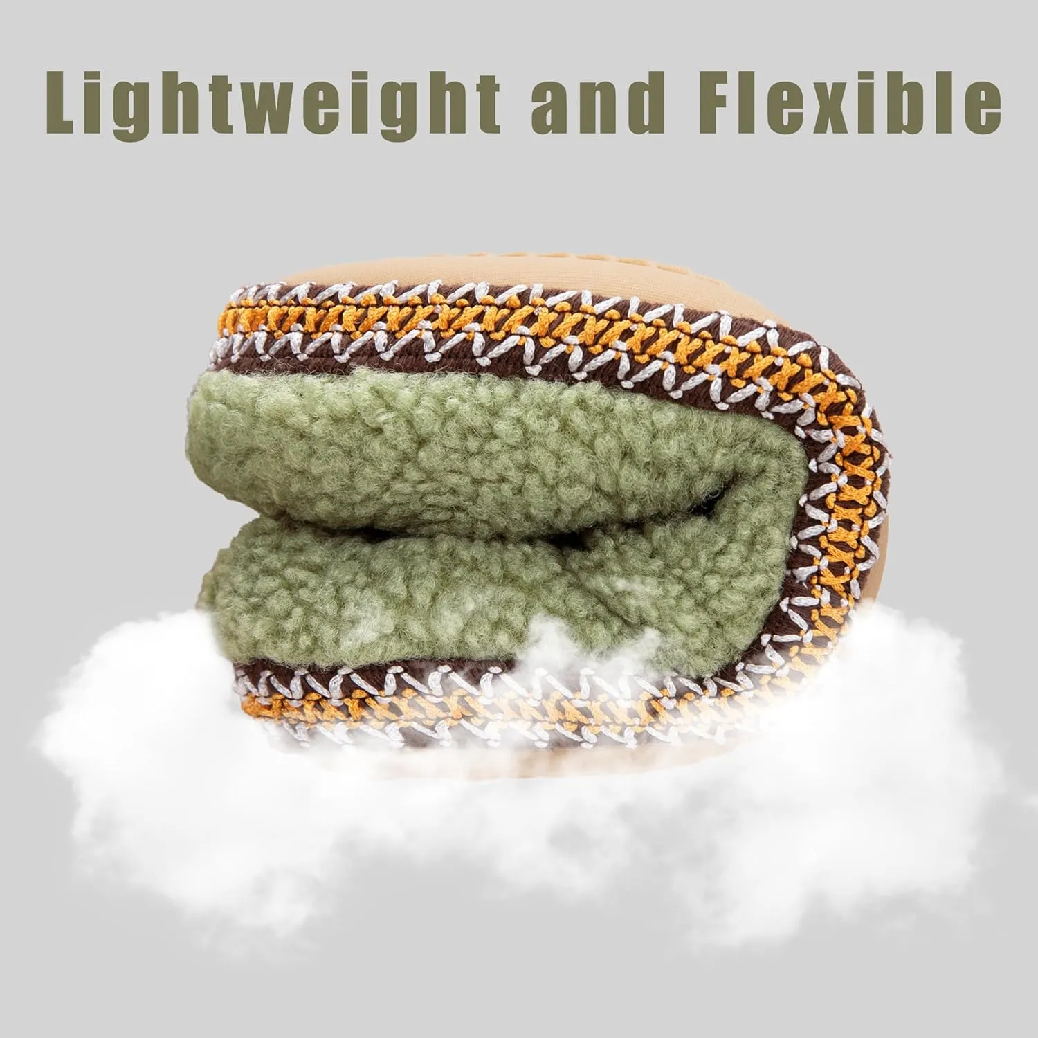 House Slippers for Women House Shoes with Memory Foam Indoor Fuzzy Shoes