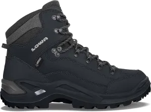 Lowa Men's Renegade GTX Mid Hiking Boot, Deep Black, Size 9 Narrow
