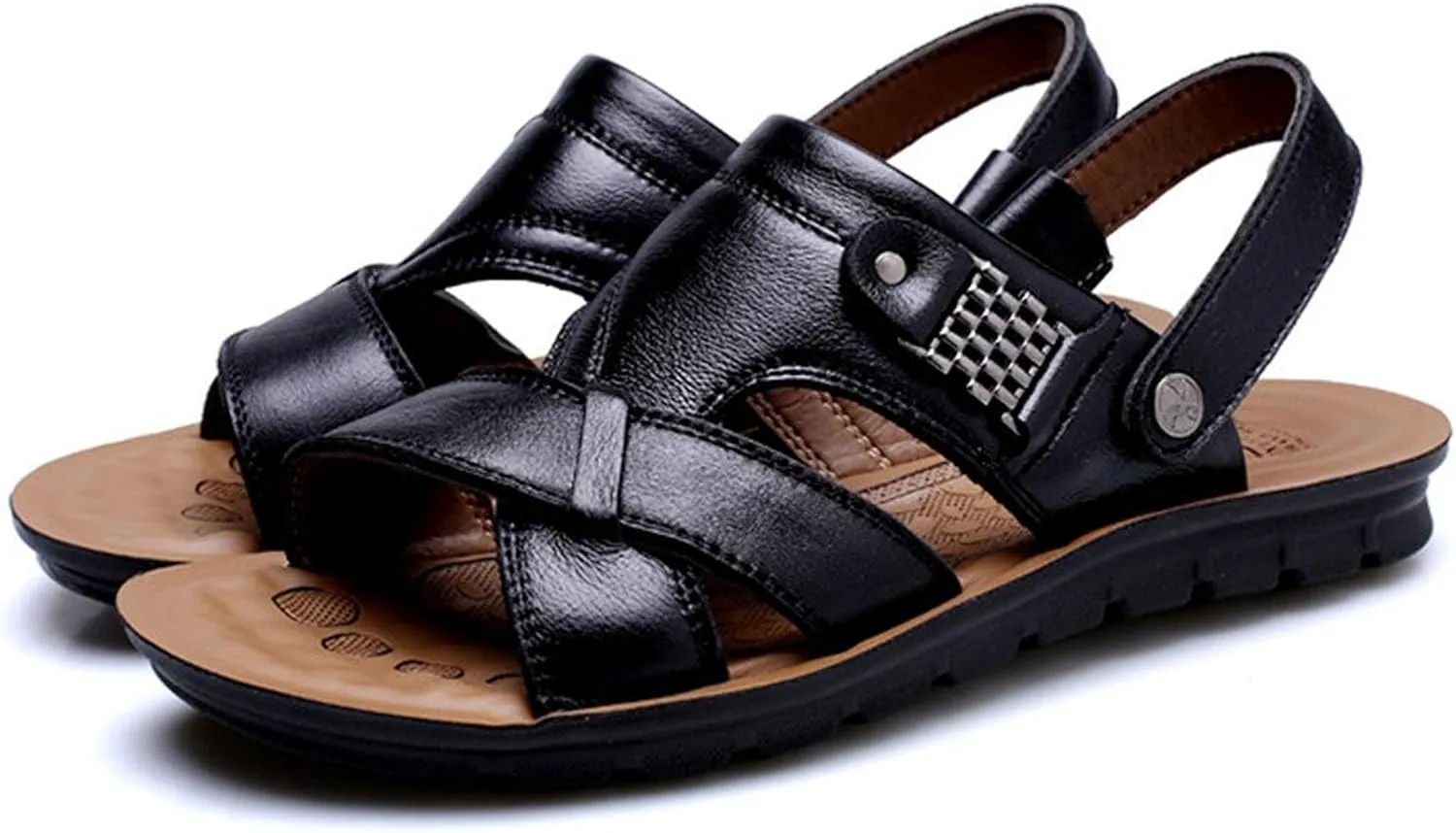 Mens Athletic Sandals Mens Beach Sandals Men Summer Shoes Summer Comfortable Breathable Outdoor Sandal