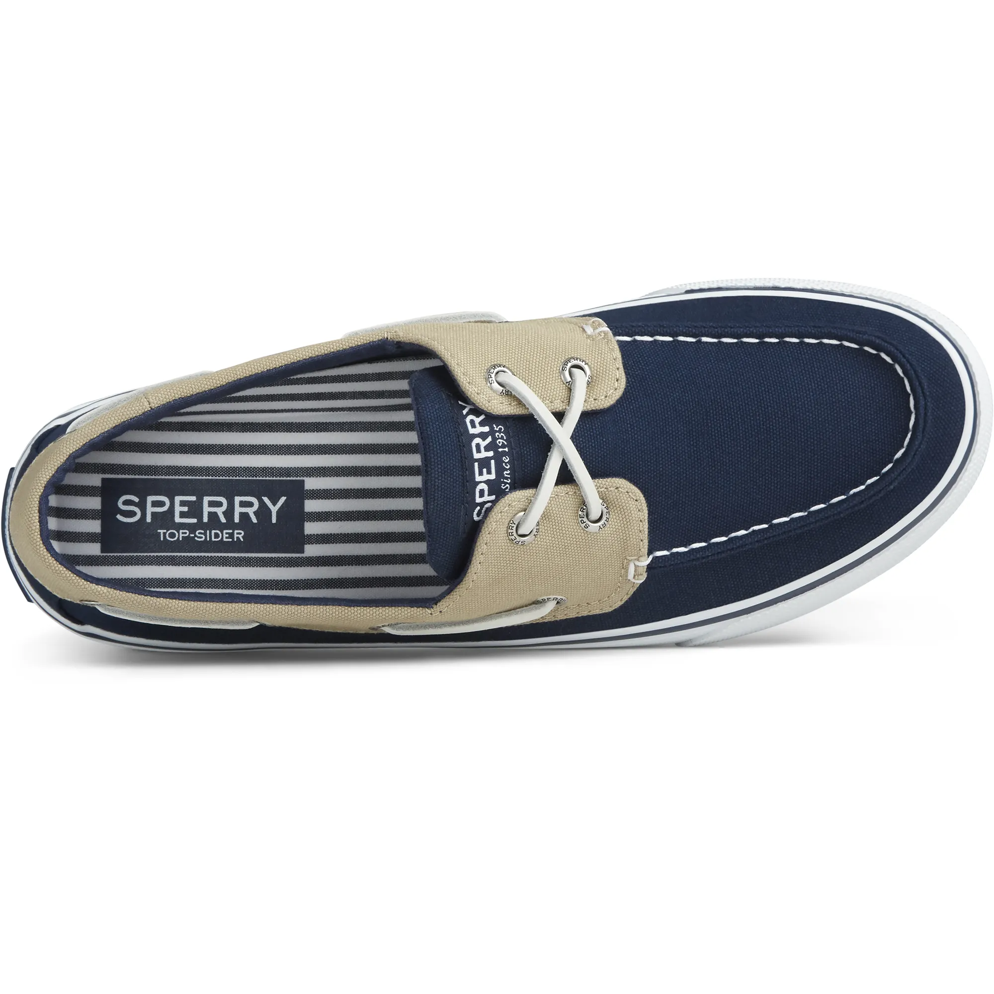 Men's Bahama II Saturated Sneaker - Navy/Khaki (STS22516)