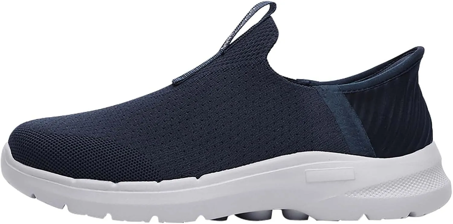 Mens Casual Shoes Comfort Ladies Casual Shoes White Platform Sneakers Men's Supportive Running Cushioned Athletic Waterproof Tennis Shoe Casual Loafers