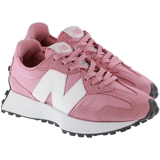 New Balance Trainers Womens 327 Hazy Rose White