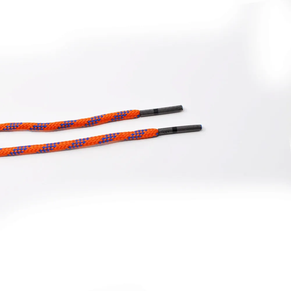 Orange & Blue Classic Round Golf Laces
