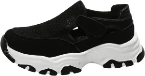 Orthopedic Sneakers for Women Comfortable Platform Shoes Lightweight Fashion Sport Sneakers Work Shoes for Women Casual Walking Shoes Cushion Breathable Tennis Shoes Hollow Out