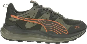 PUMA Mens Reflect Lite Trail PTX Running Sneakers Shoes - Green - Size 11 M