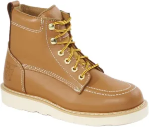 Rhino 62T06 6 inch Moc Toe Leather Work Boot - Butternut