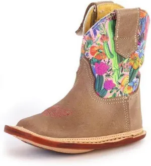 ROPER Baby-Girl's Cowbabies Flowers (Infant/Toddler) Western Boot