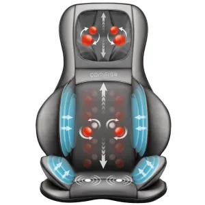 Shiatsu Neck And Back Massager APP Control 2D 3D Kneading Full Back Massager with Heat And Compression Massage Chair Pad for Shoulder Neck Back