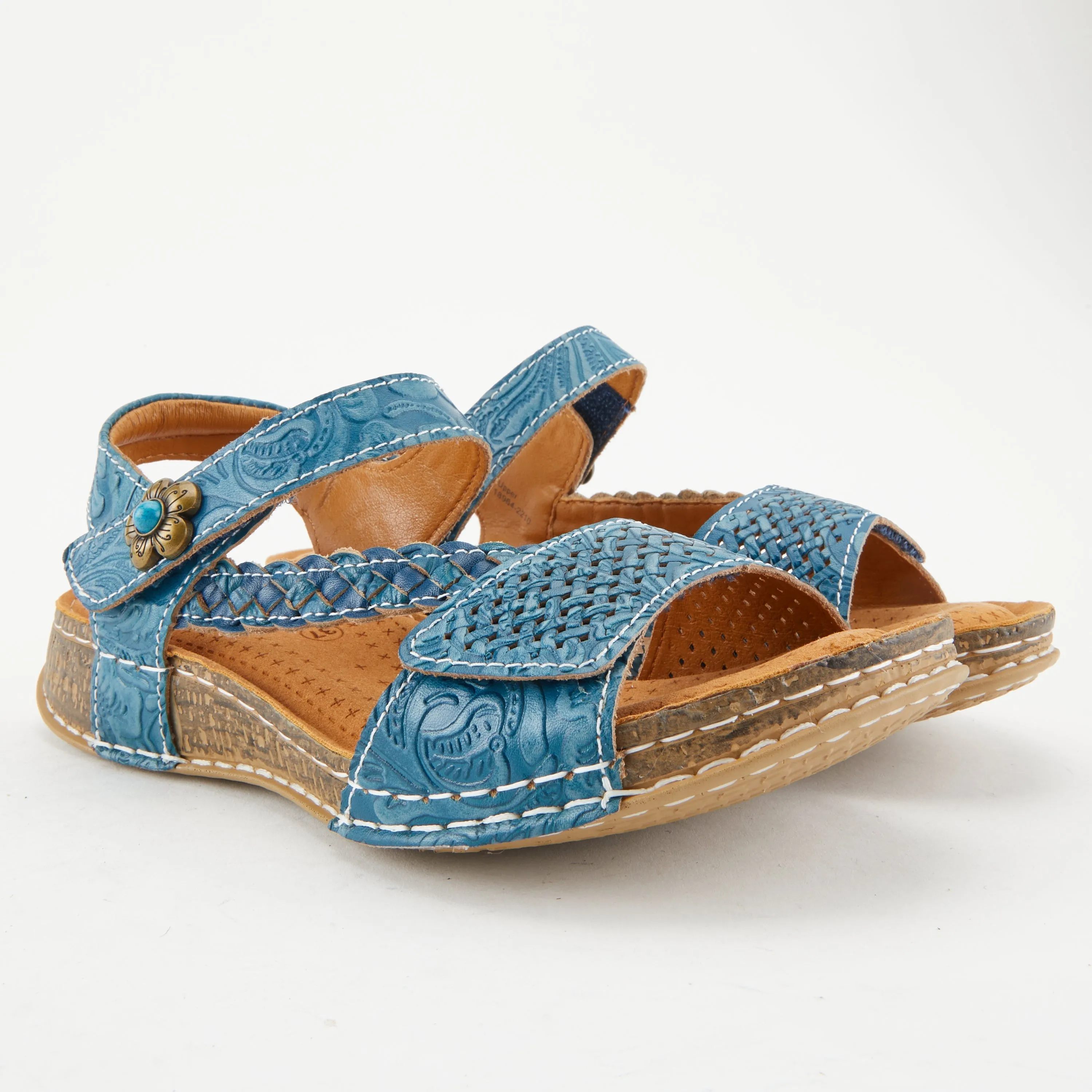 Spring Step Shoes  L'Artiste Popular Sandal Women’s Leather Adjustable 2023