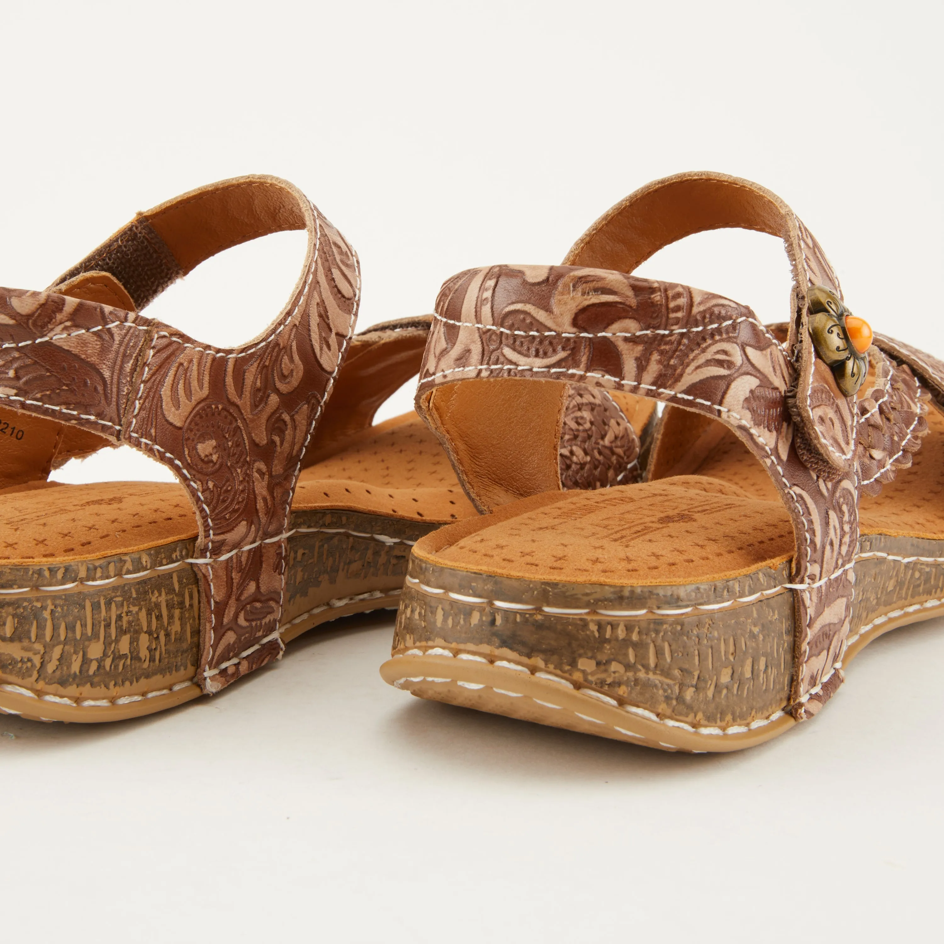 Spring Step Shoes  L'Artiste Popular Sandal Women’s Leather Adjustable 2023