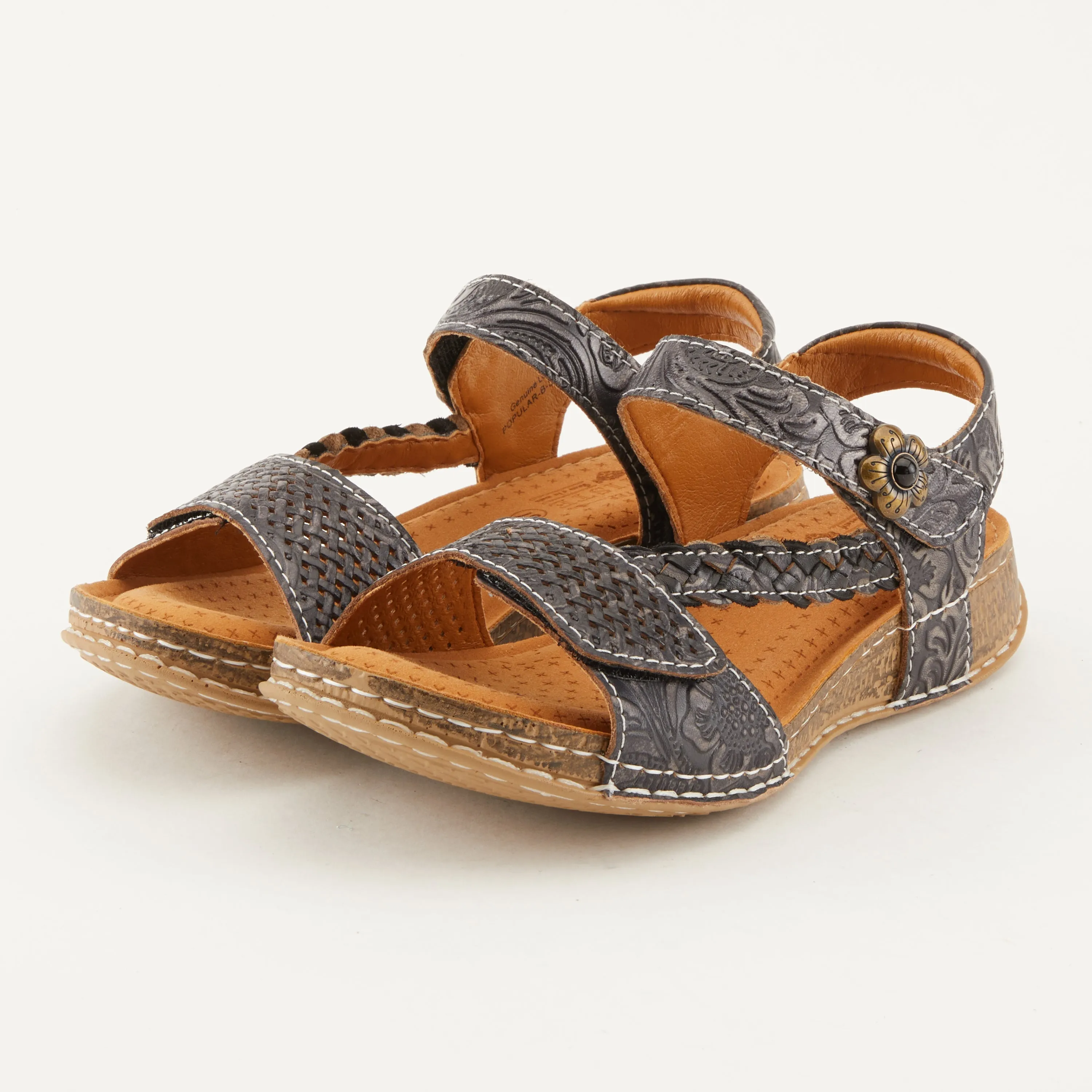 Spring Step Shoes  L'Artiste Popular Sandal Women’s Leather Adjustable 2023