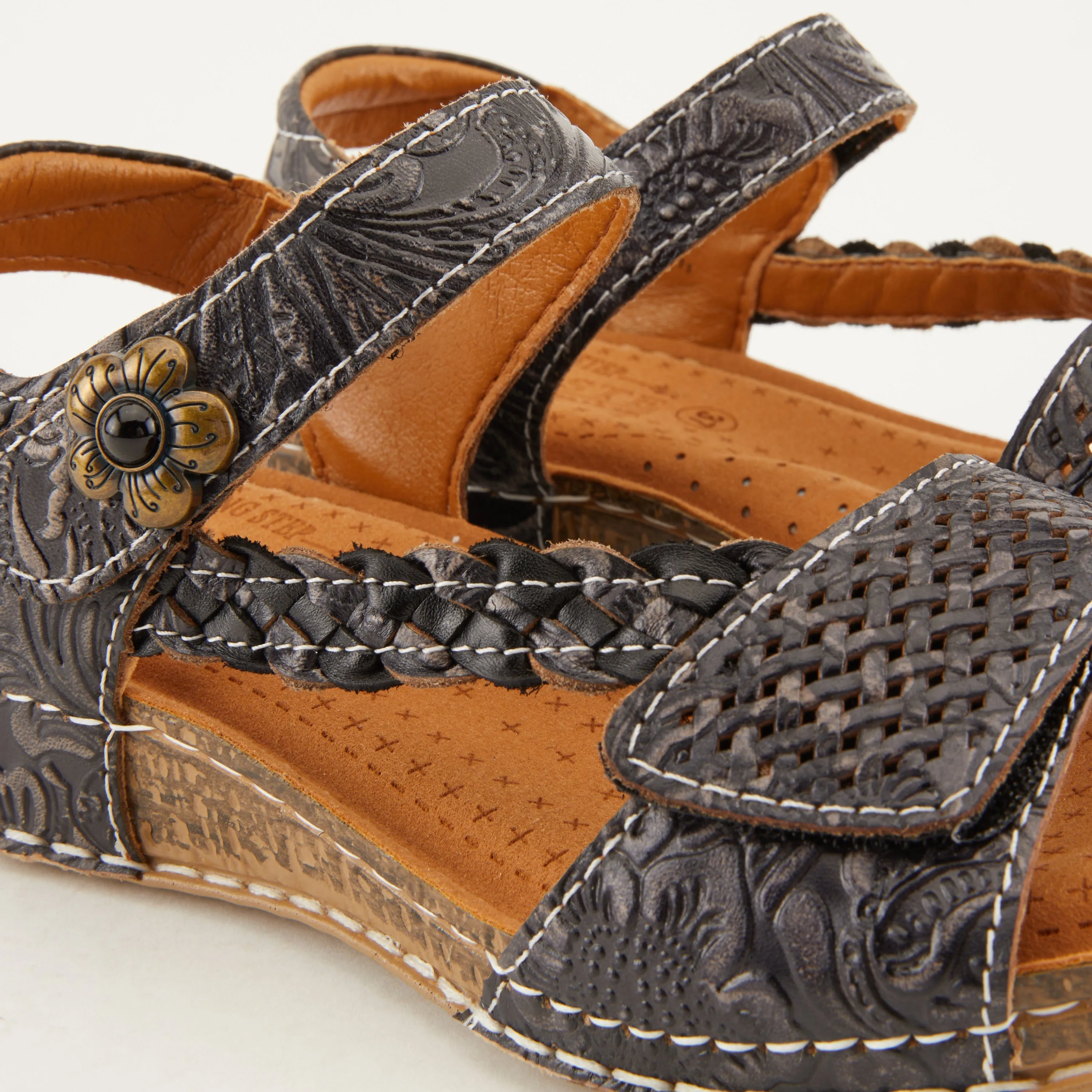 Spring Step Shoes  L'Artiste Popular Sandal Women’s Leather Adjustable 2023