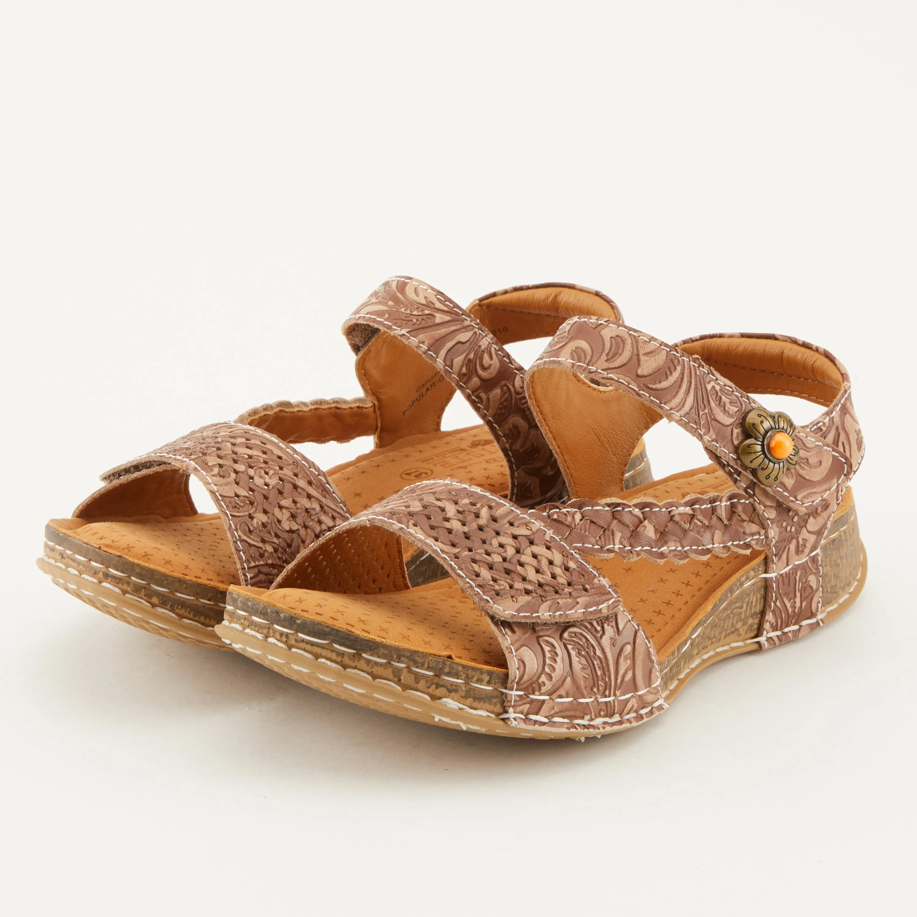Spring Step Shoes  L'Artiste Popular Sandal Women’s Leather Adjustable 2023