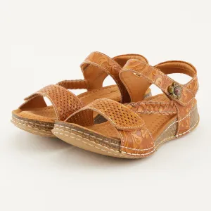 Spring Step Shoes  L'Artiste Popular Sandal Women’s Leather Adjustable 2023