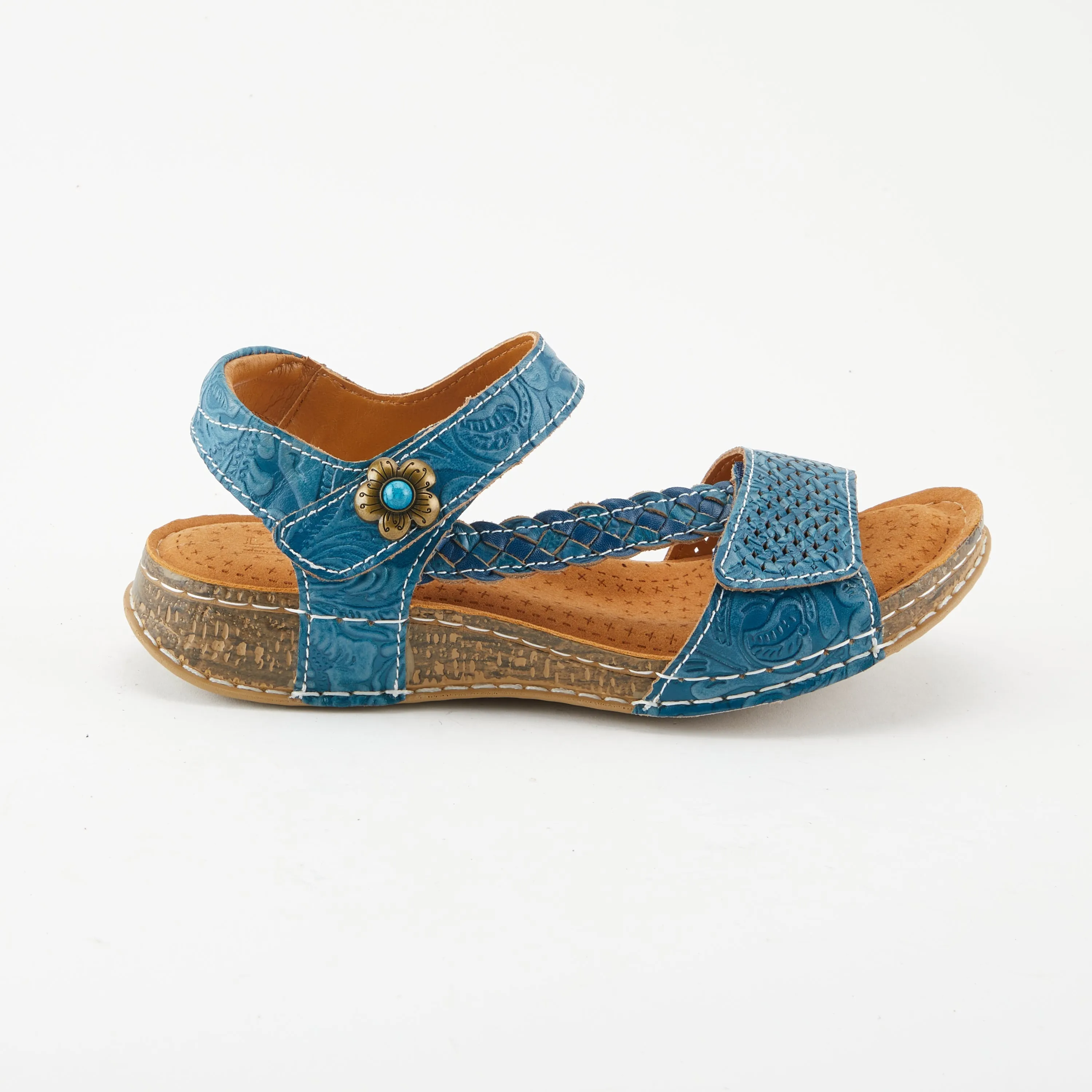 Spring Step Shoes  L'Artiste Popular Sandal Women’s Leather Adjustable 2023