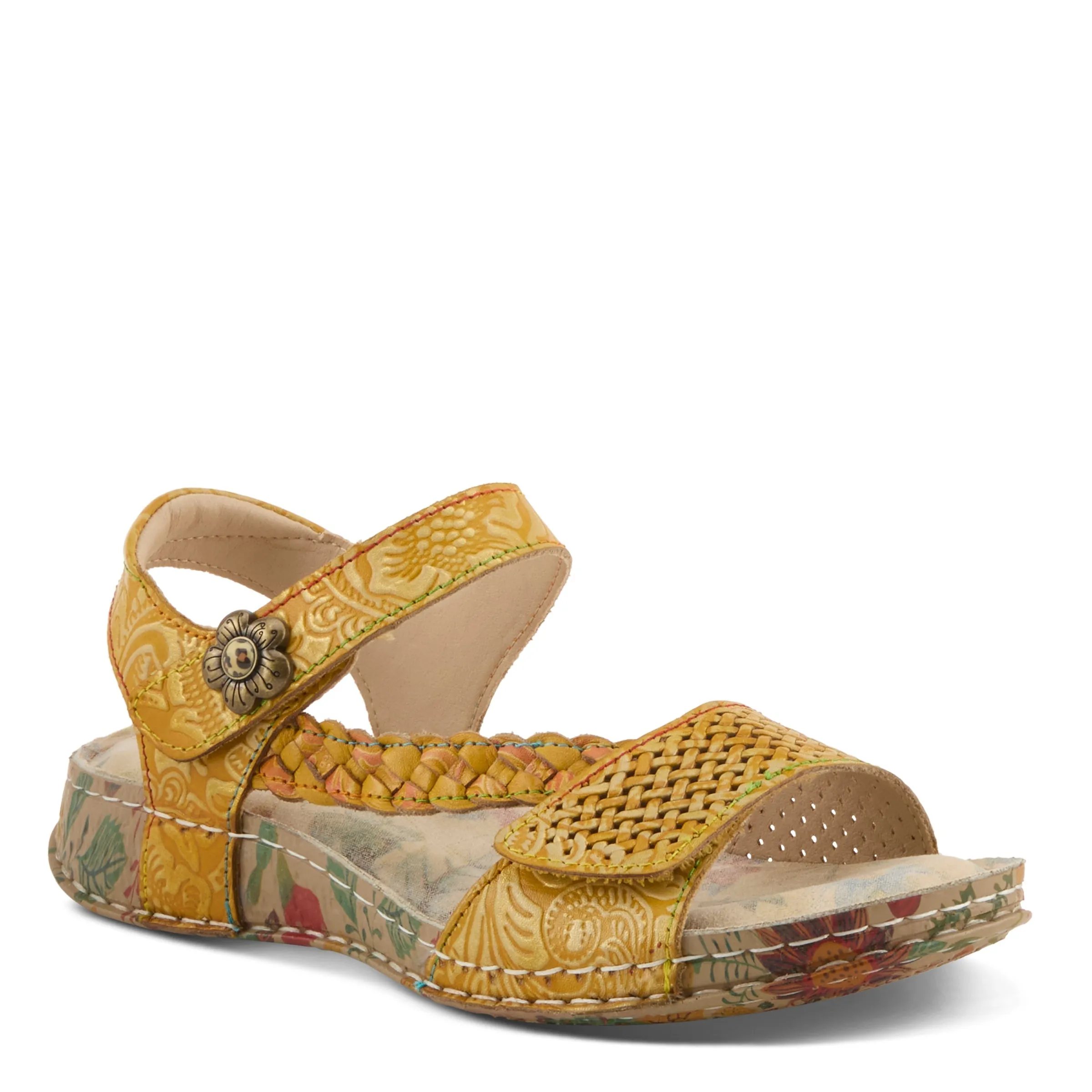 Spring Step Shoes  L'Artiste Popular Sandal Women’s Leather Adjustable 2023