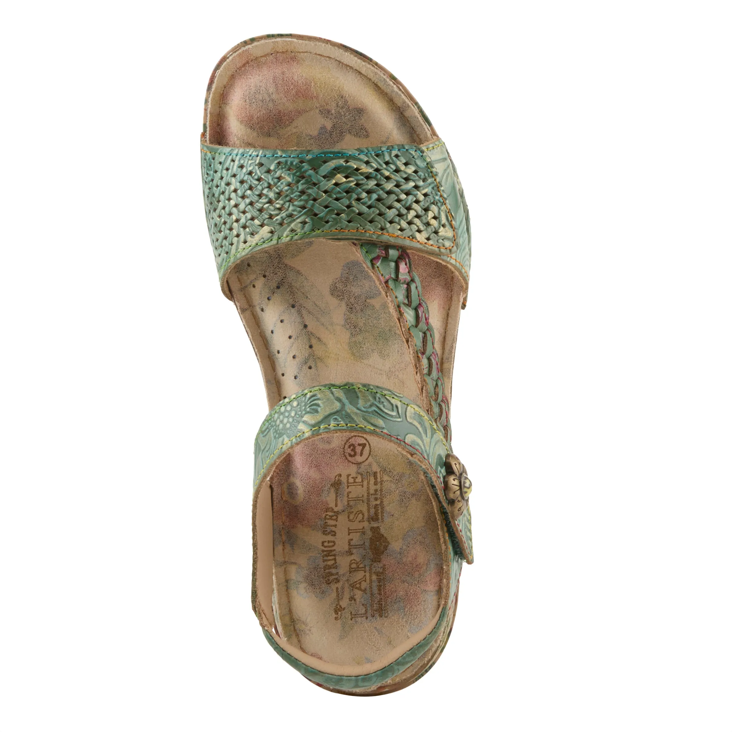 Spring Step Shoes  L'Artiste Popular Sandal Women’s Leather Adjustable 2023