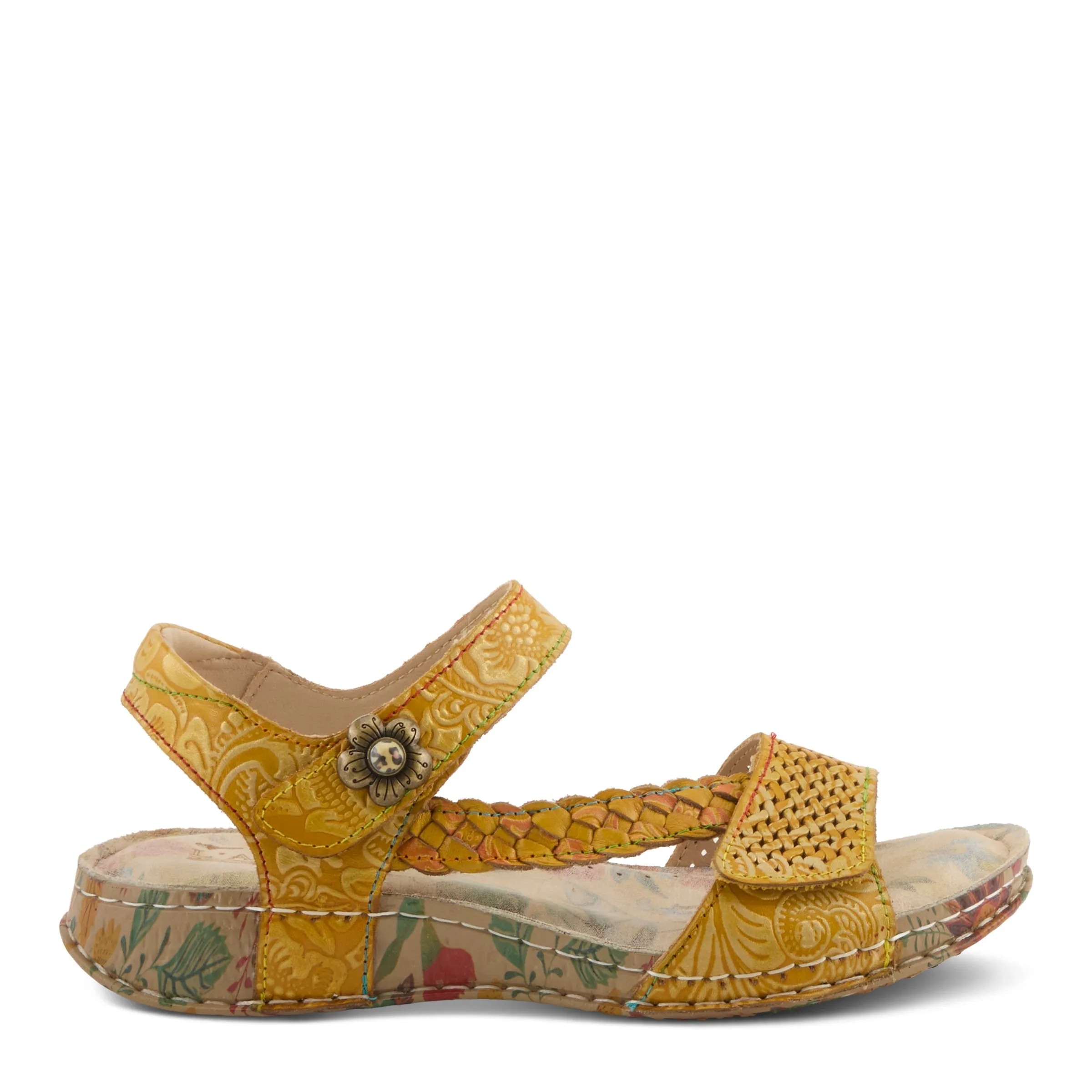 Spring Step Shoes  L'Artiste Popular Sandal Women’s Leather Adjustable 2023