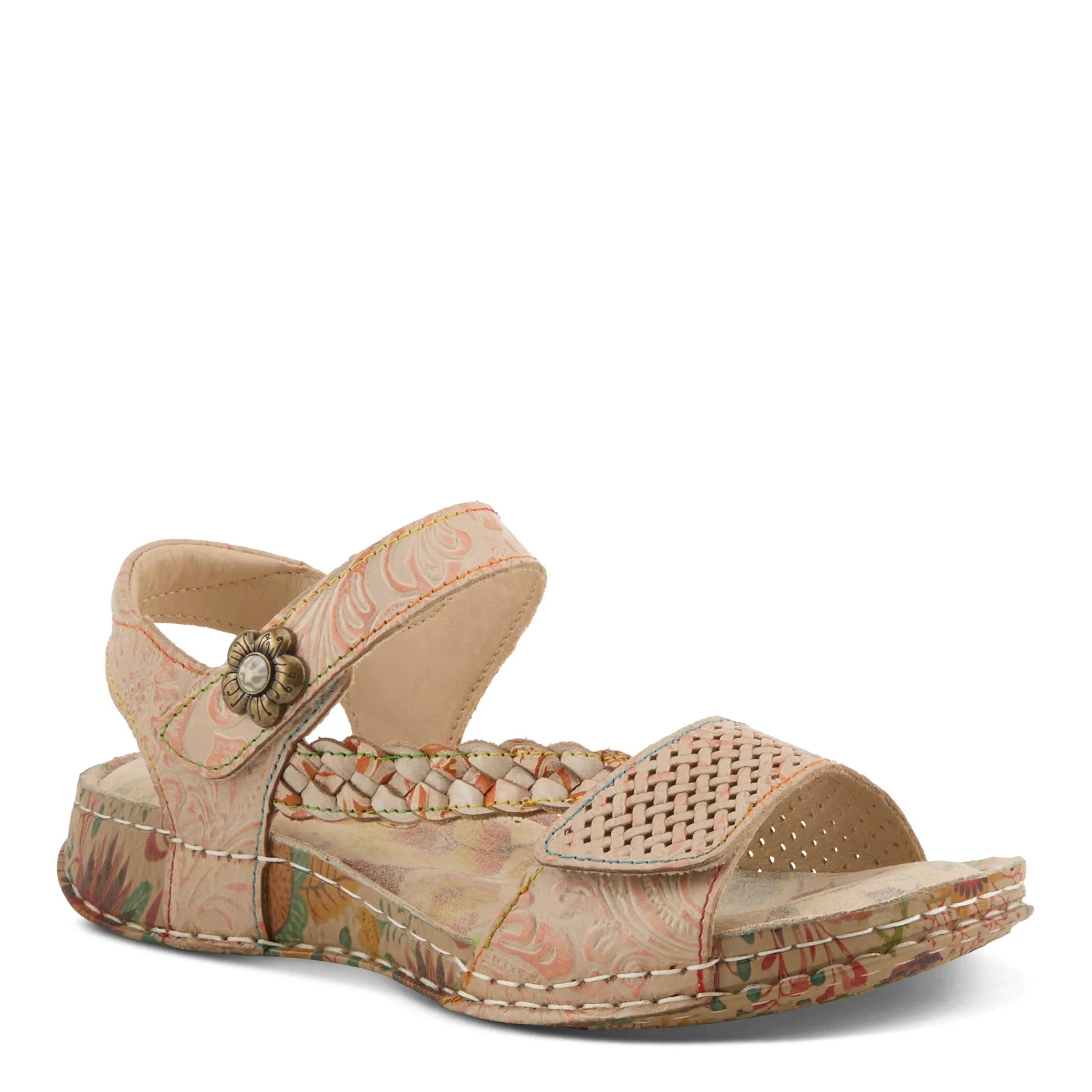 Spring Step Shoes  L'Artiste Popular Sandal Women’s Leather Adjustable 2023