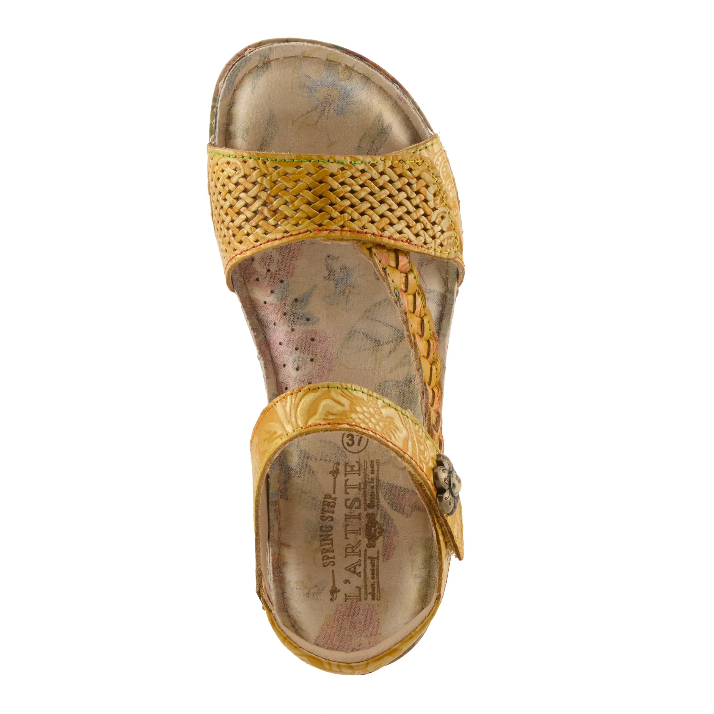 Spring Step Shoes  L'Artiste Popular Sandal Women’s Leather Adjustable 2023