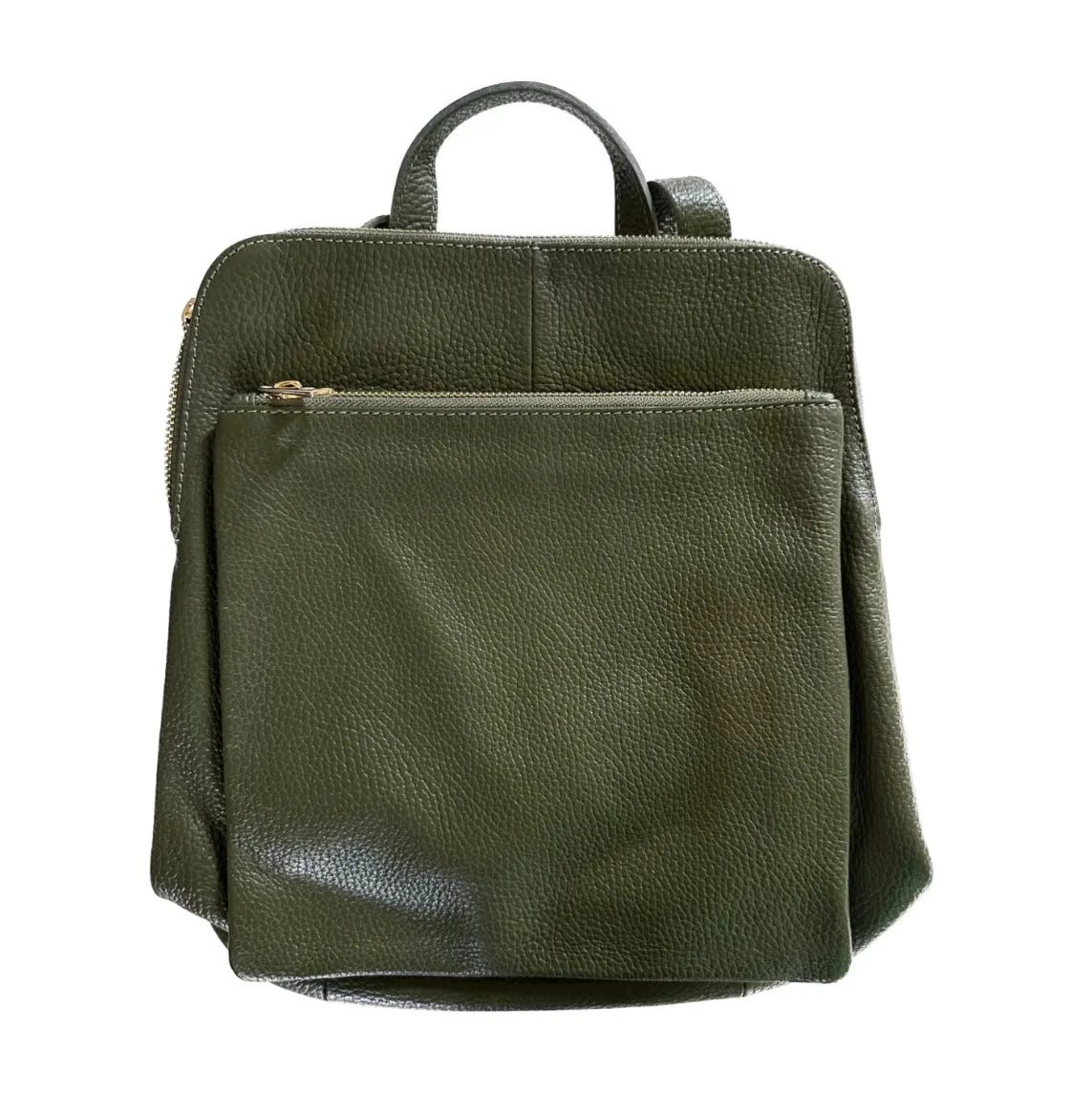Sydney Convertible Leather Backpack - Medium