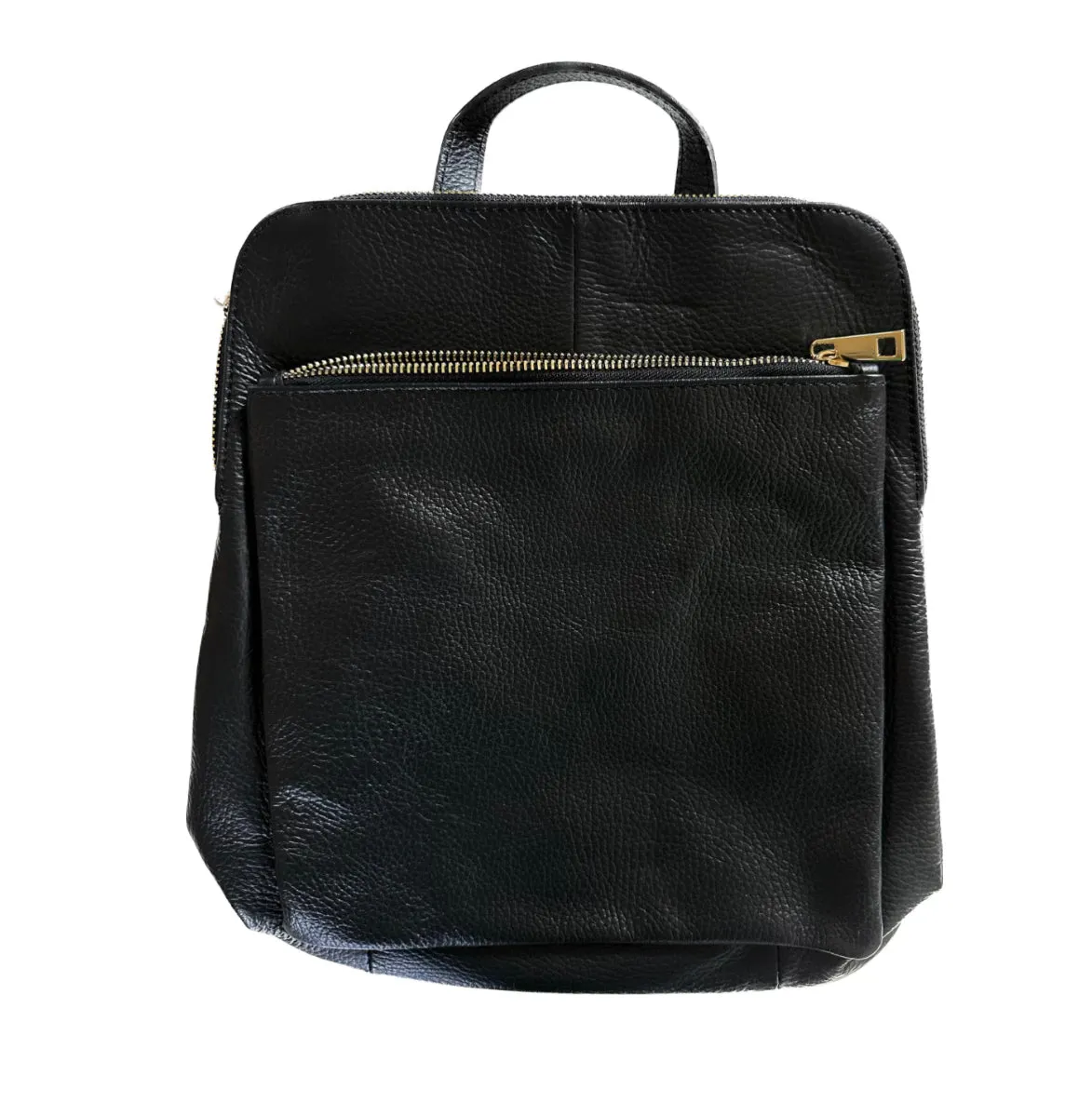 Sydney Convertible Leather Backpack - Medium