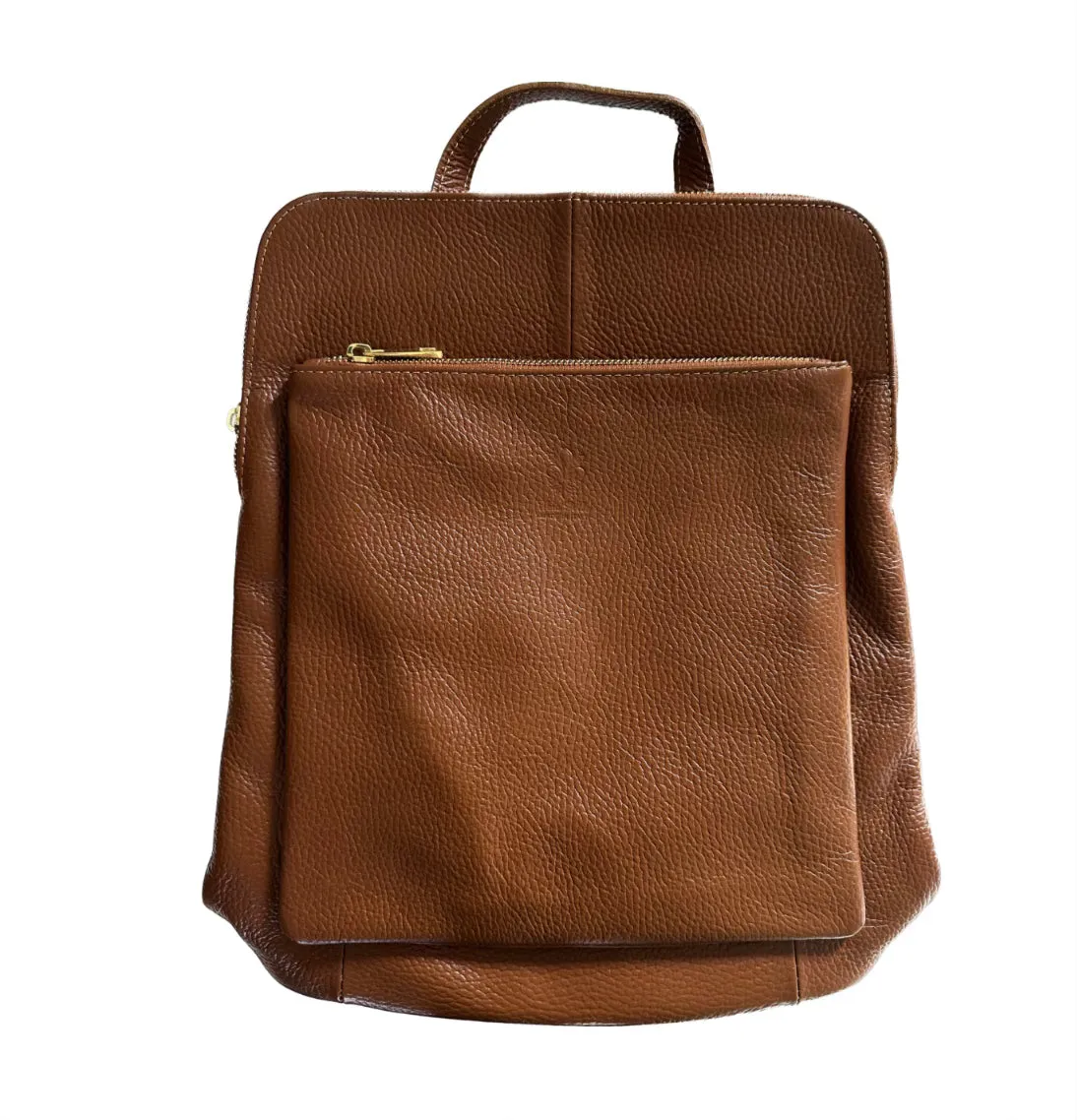 Sydney Convertible Leather Backpack - Medium