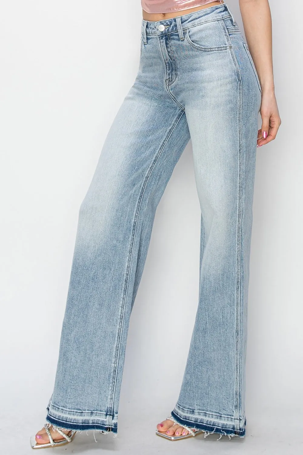 The Pruett High Rise Wide Leg Jeans