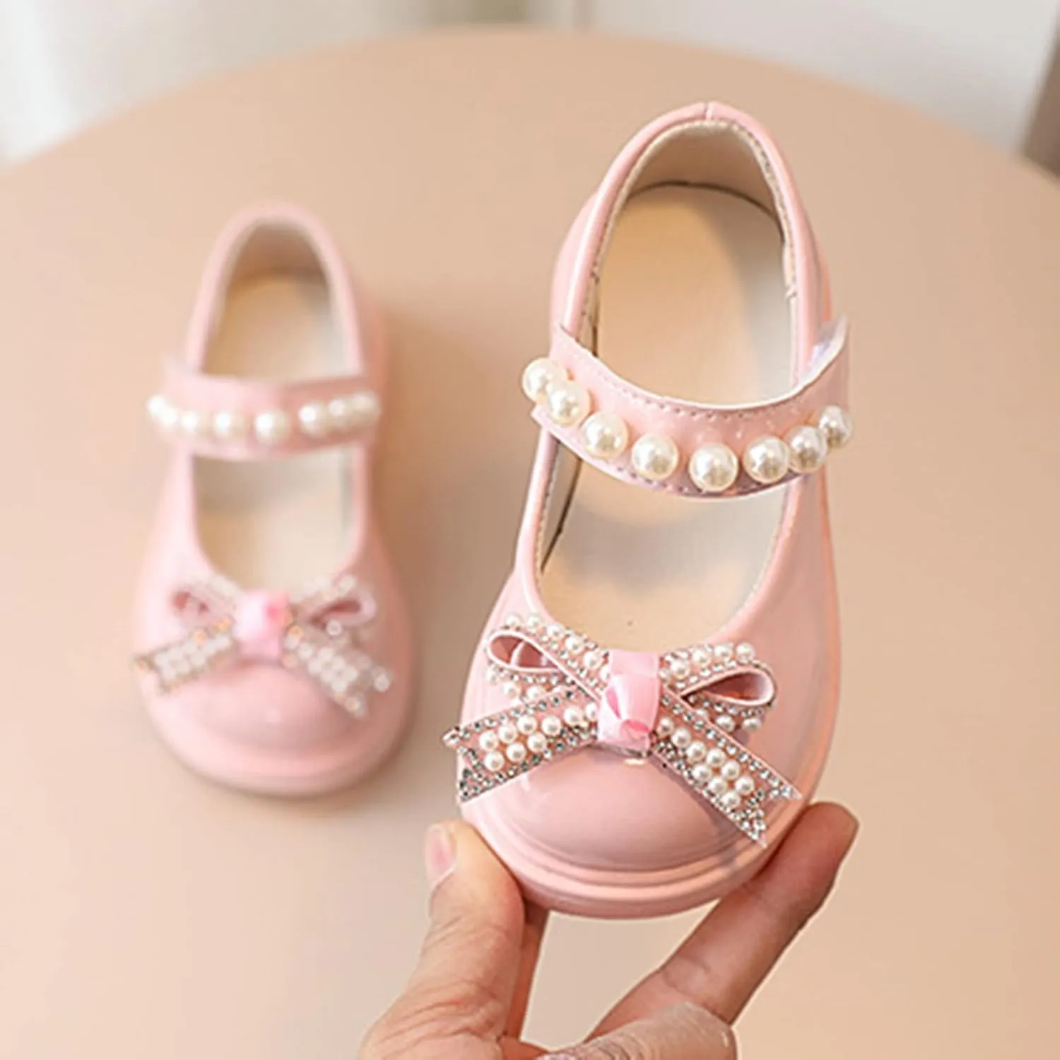 Toddler Girls Platform Mary Jane Shoes Bow Girls Dress Shoes Little Girl School Uniform Oxford Shoes for Girl Flats