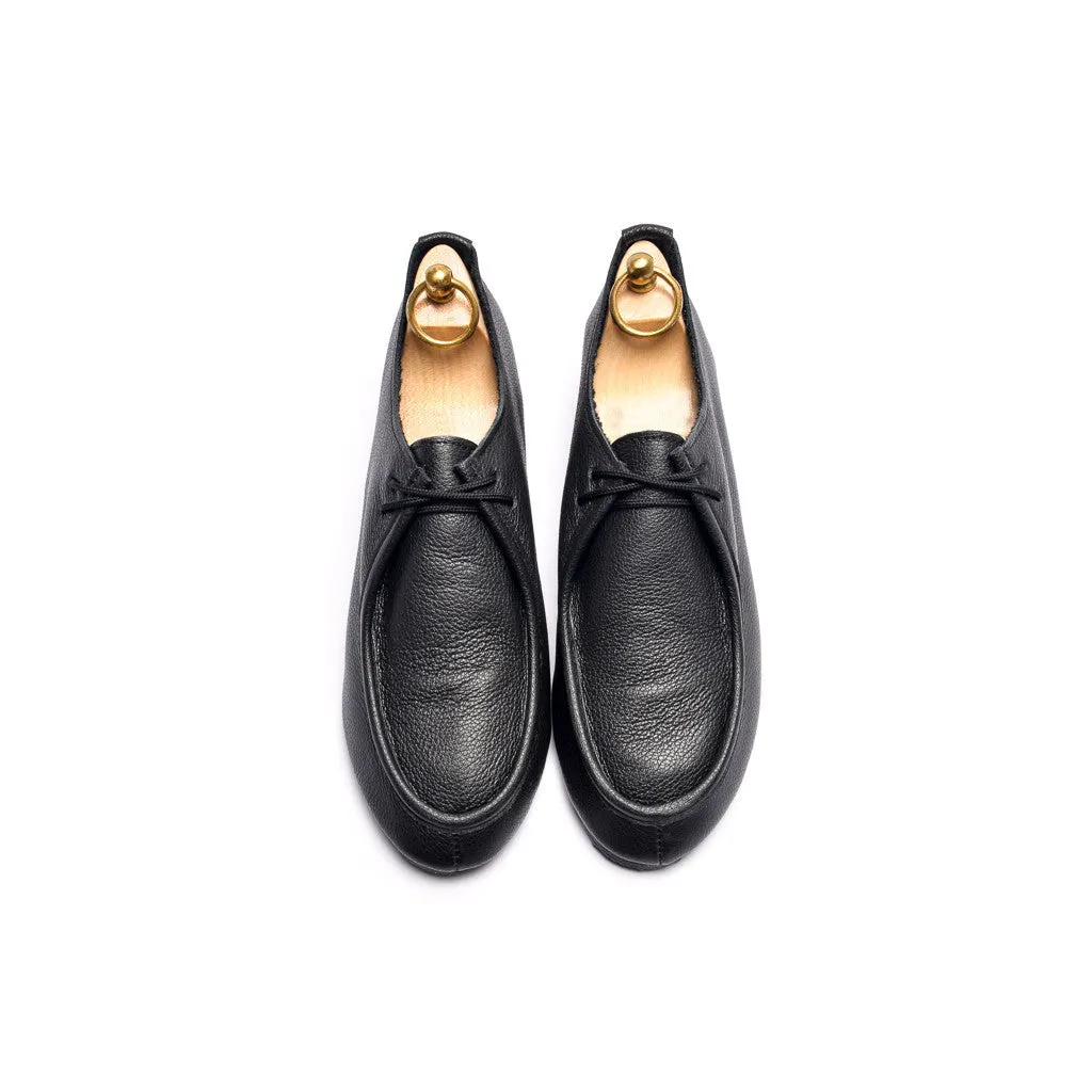 TURNER APRON SHOE - BLACK