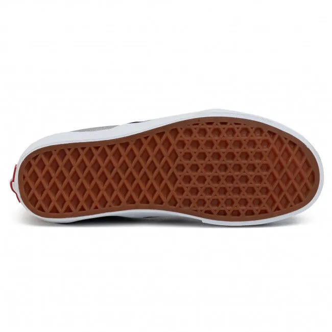 Vans Classic Slip-On VN0A4U38WS31 Men's White/Silver Checkerboard Shoes HS3826