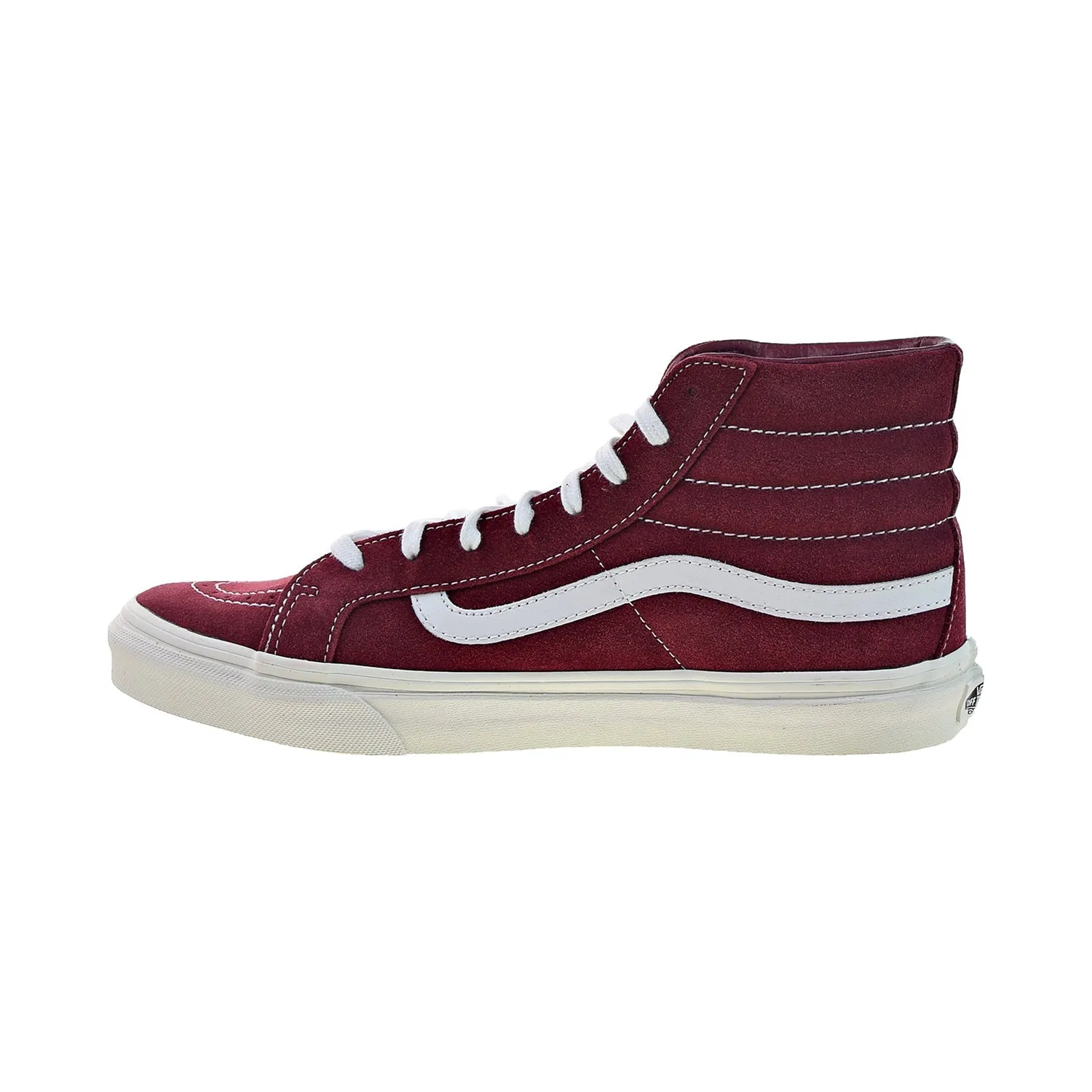 Vans Sk8-Hi Slim Men's Shoes Tibetan Red-True White