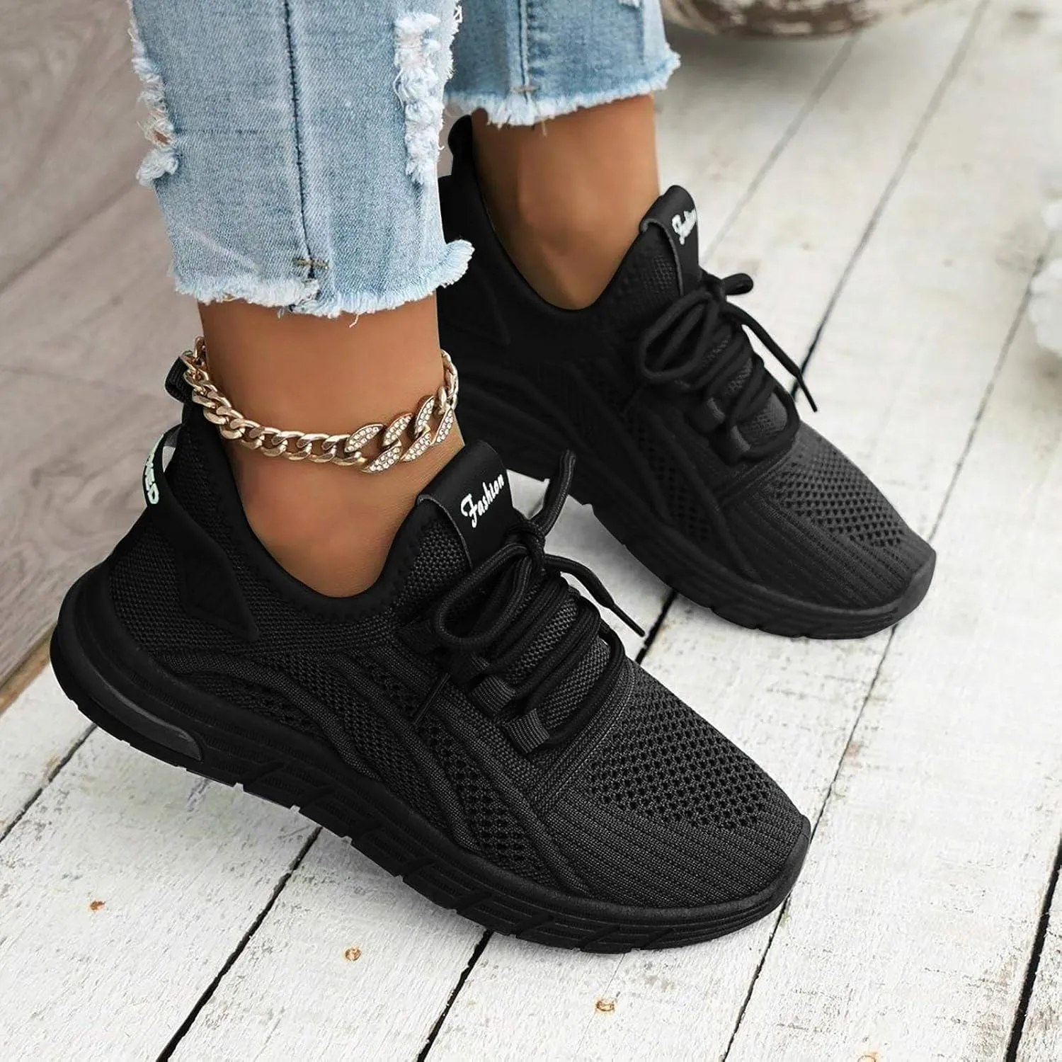 Women Sneakers Women's Walking Shoes Running Tennis Shoes Non Slip Comfortable Breathable Workout Sports Athletic Sneakers